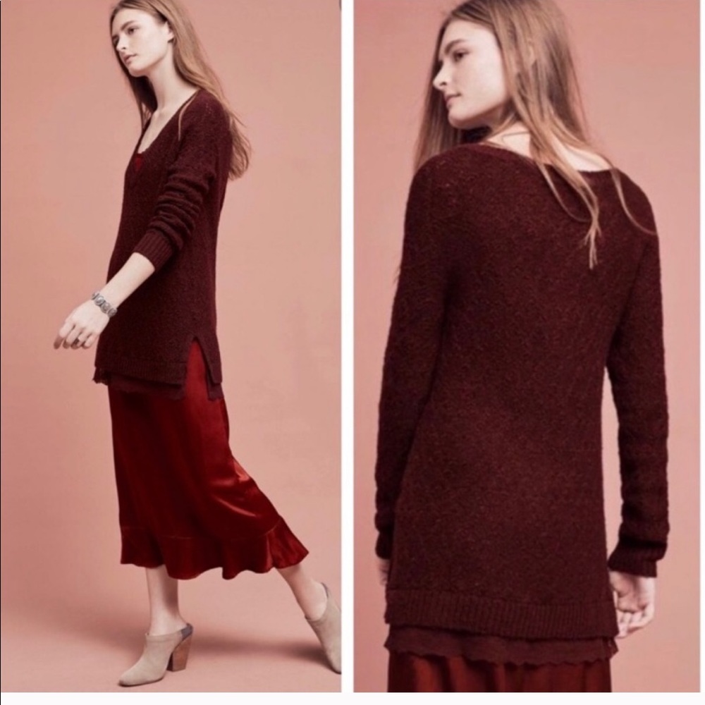 ANTHROPOLOGIE Knitted & Knotted Sweater